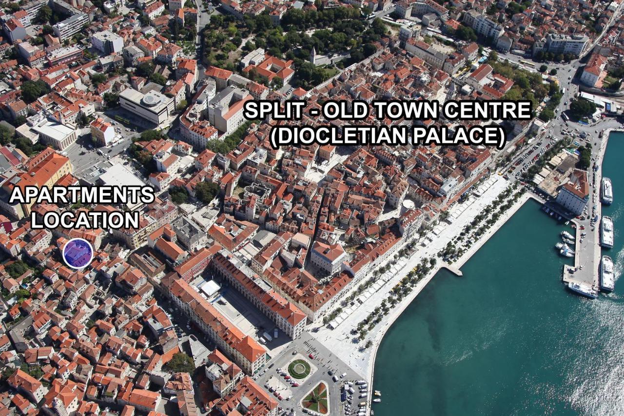 Val Apartments Split Eksteriør bilde
